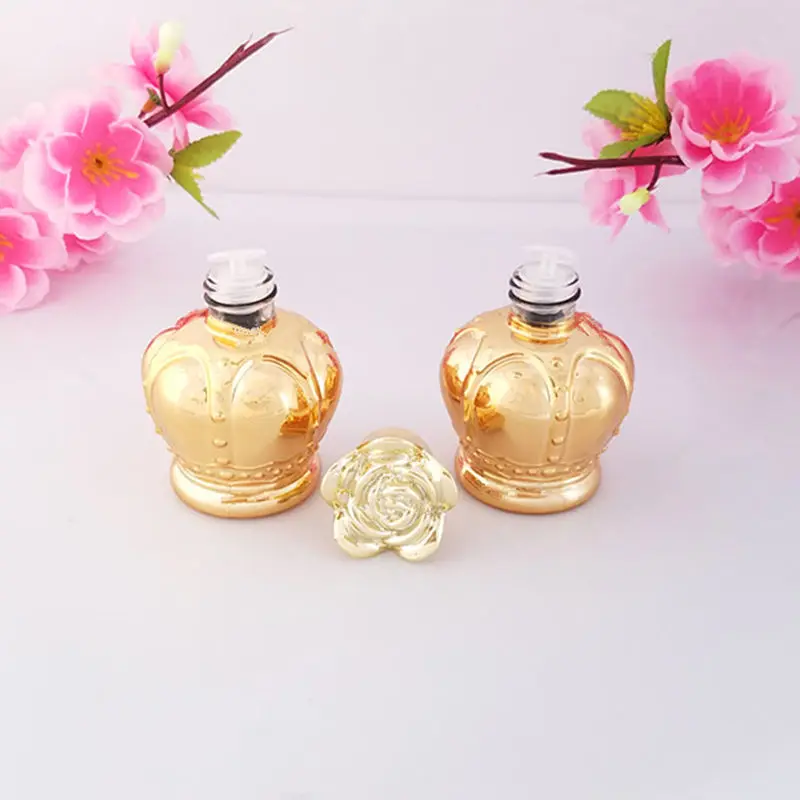 Parfume бутылка Роскошные Королевские металлические пластины аромат бутылки