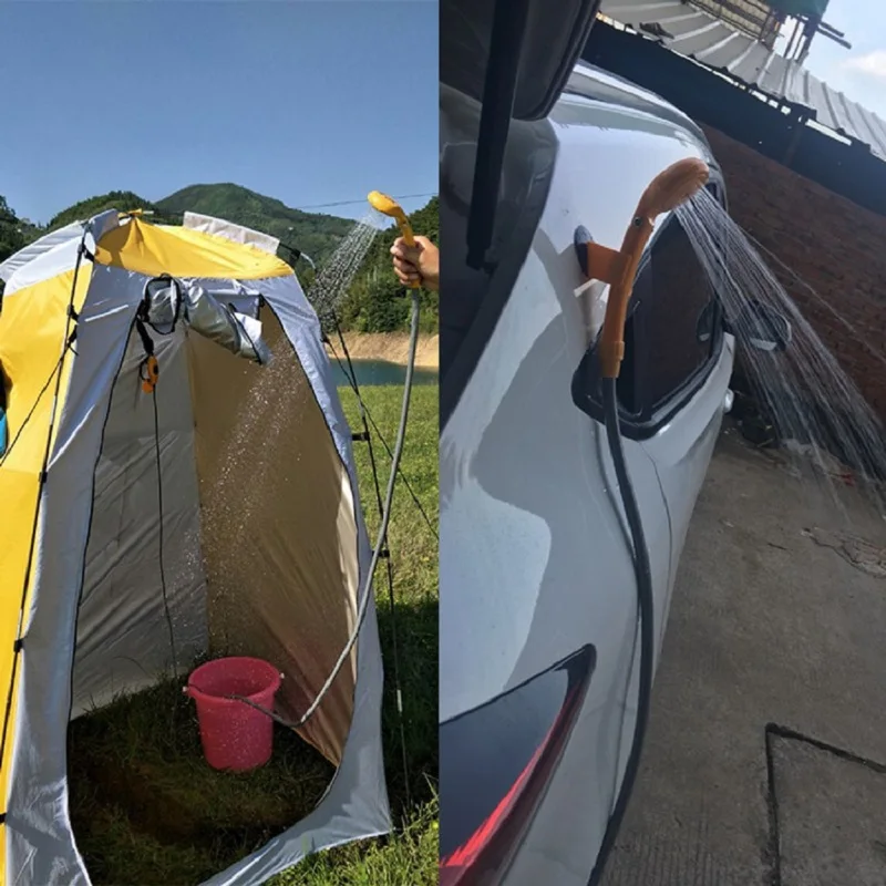 Душевая лейка для автомобиля портативный душевой распылитель кемпинга 12 В набор