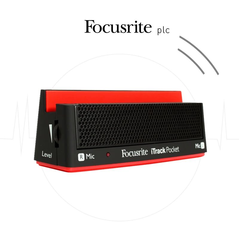 Focusrite iTrack карманный портативный гитарный аудио интерфейс звуковая карта в