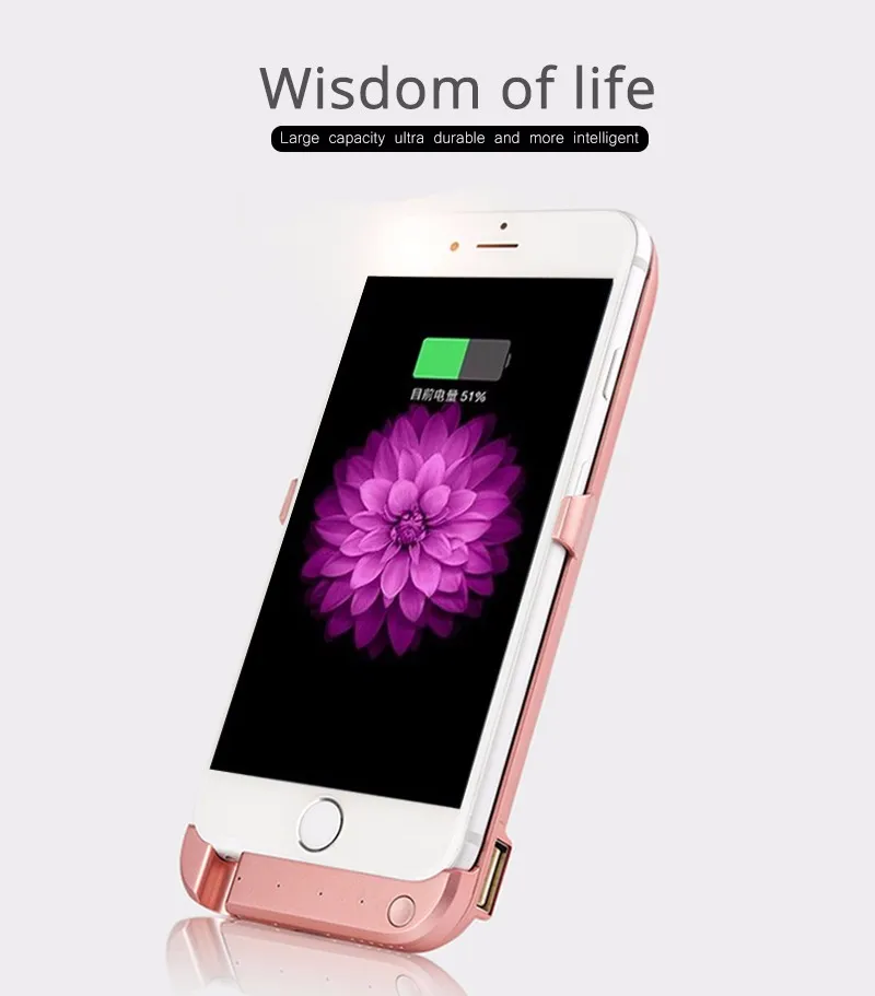 Чехол для зарядного устройства ZUCZUG для iphone 6plus 6s plus, запасной внешний аккумулятор, внешний аккумулятор для 6 6s plus, портативный внешний аккумулятор, чехол