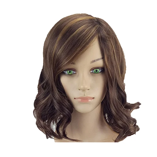 brown blonde HAIRJOY синтетический парик для женщин волнистые парики 3 Цвета - Цвет: brown blonde