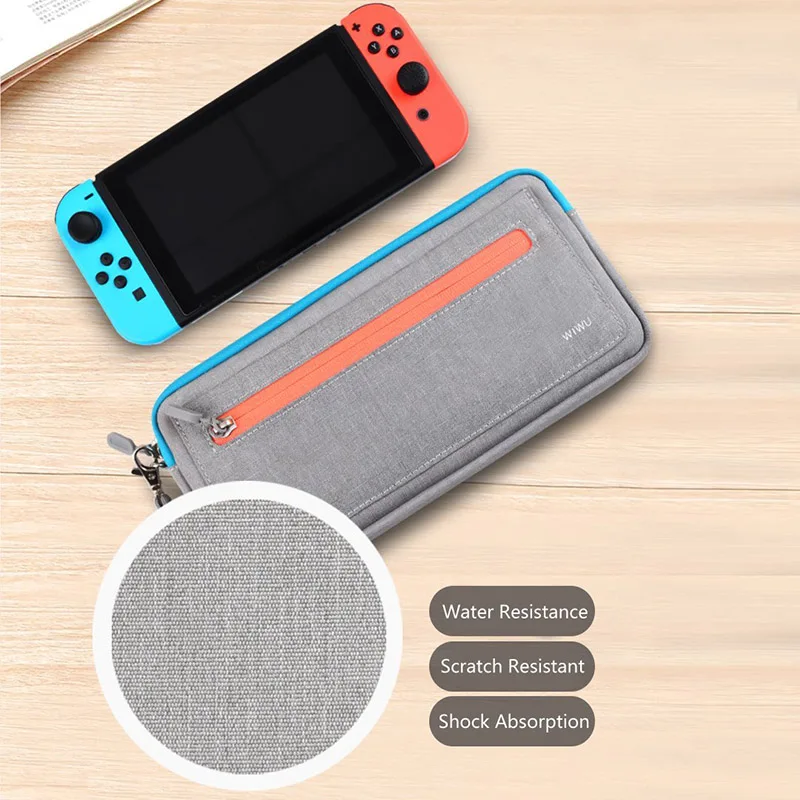 Чехол WIWU для Nintendo Switch портативный дорожный переноски сумка хранения NS консоль с 5