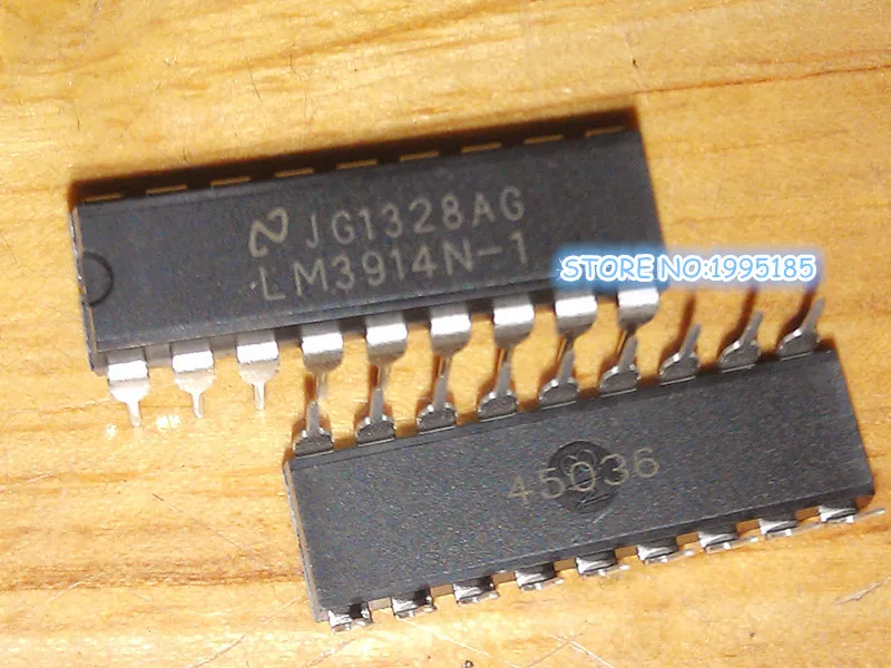 

10pcs free shipping LM3914N-1 LM3914N LM3914 DIP-18 LED Lighting Drivers Dot/Bar Display Dvr new original