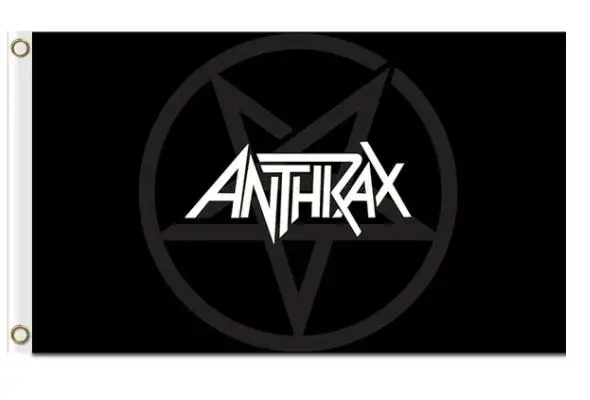 

3x5ft Anthrax флаг с большим внутренним наружным пользовательским хобби баннер флаг