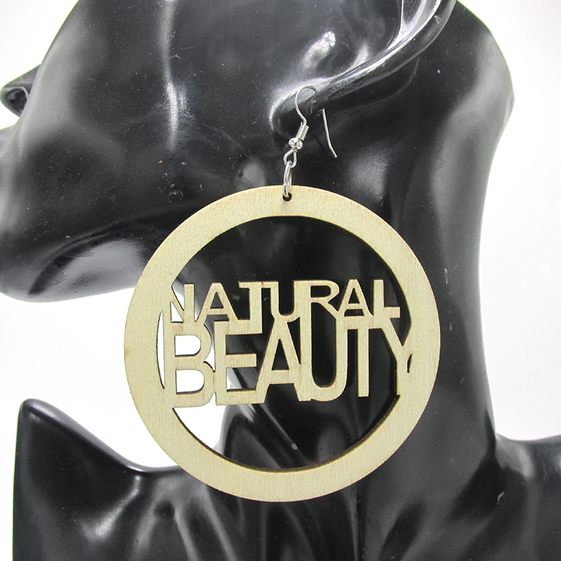 5 пар/лот серьги из натурального дерева с лазерной гравировкой 2 цвета|wooden