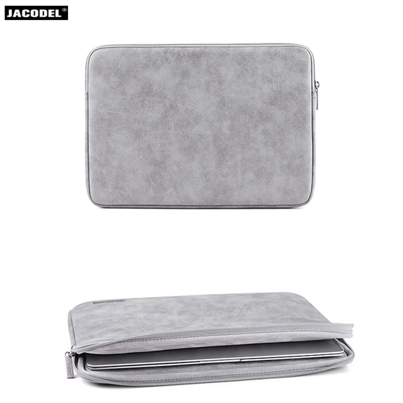Jacodel PU чехол для ноутбука 14 дюймов Macbook air 13 pro 15 мягкий 3 Macbook|Сумки и чехлы