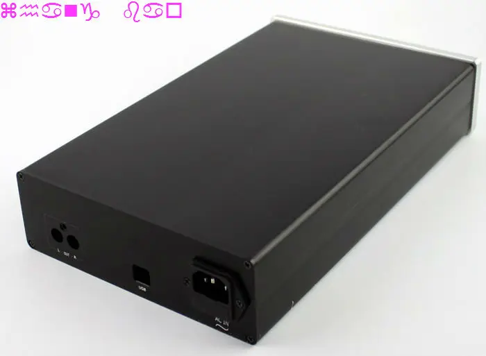 Бесплатная доставка алюминиевый усилитель WA10 корпус для корпуса усилителя ЦАП