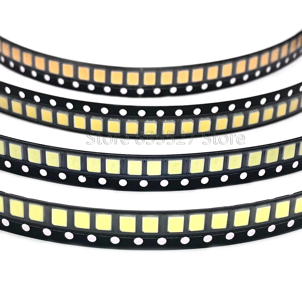 4 цвета * 50 шт. = 200 2835 SMD светодиоды светодиодный Ый/натуральный/теплый/холодный
