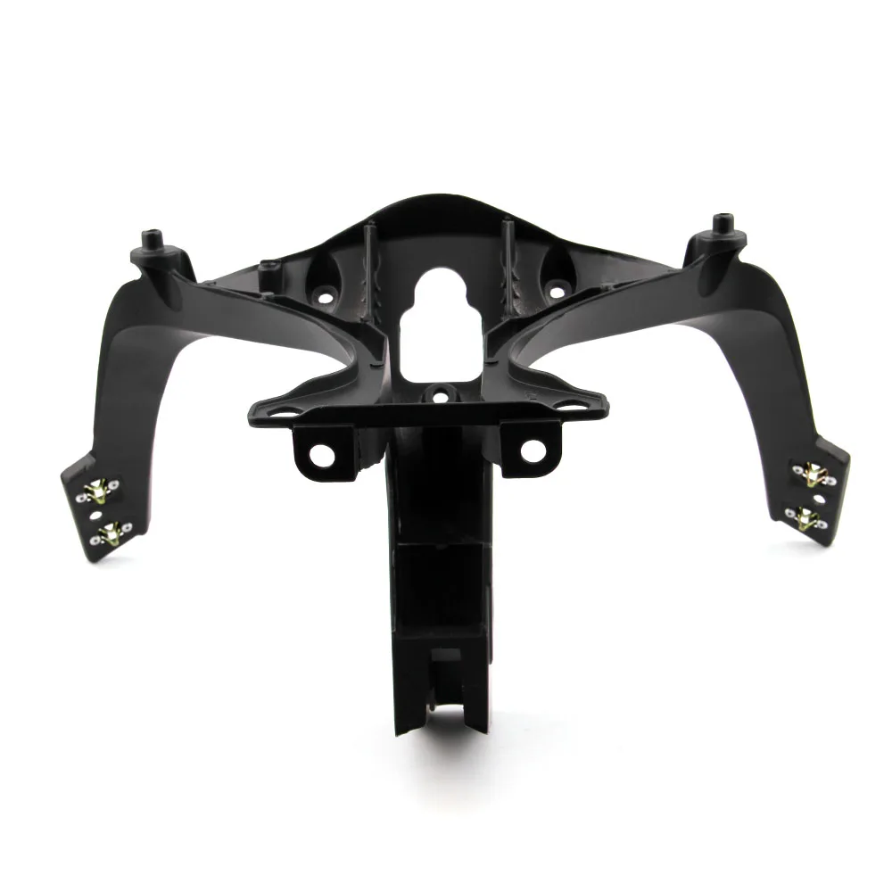 Для 2008-2011 Ducati 848 1098 1098 S 1198 1198 S 848 EVO черный верх передняя фара кронштейн фар обтекатель головы передка