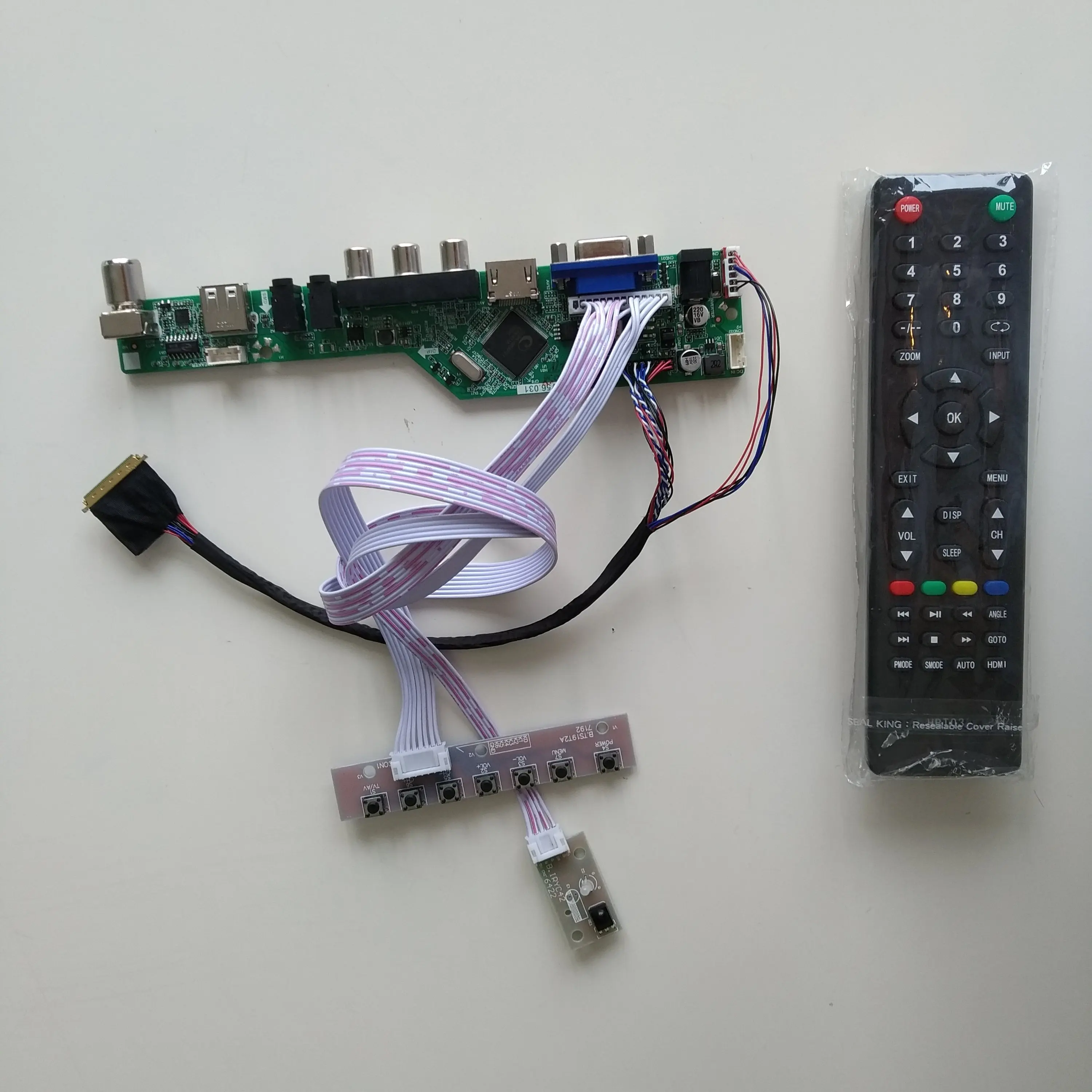Для LP133WH2 (TL) (N1)/(TL) (M7) 40pin 1366X768 13 3 "панель lcd VGA HDMI RF плата контроллера USB Аудио ТВ