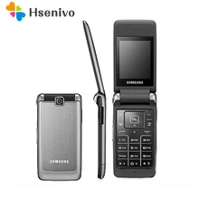 Samsung S3600 Refurbished-Original Unlocked Samsung S3600 1.3MP Camera GSM 2G Russian Keyboard support Flip Cell Phone