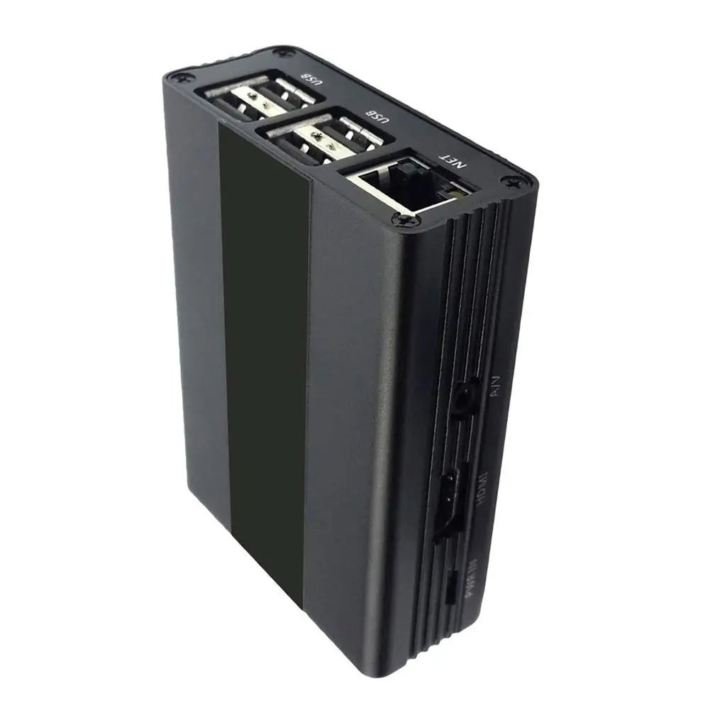 Алюминиевый корпус коробка контейнер для Raspberry Pi 3B + 3 2B с