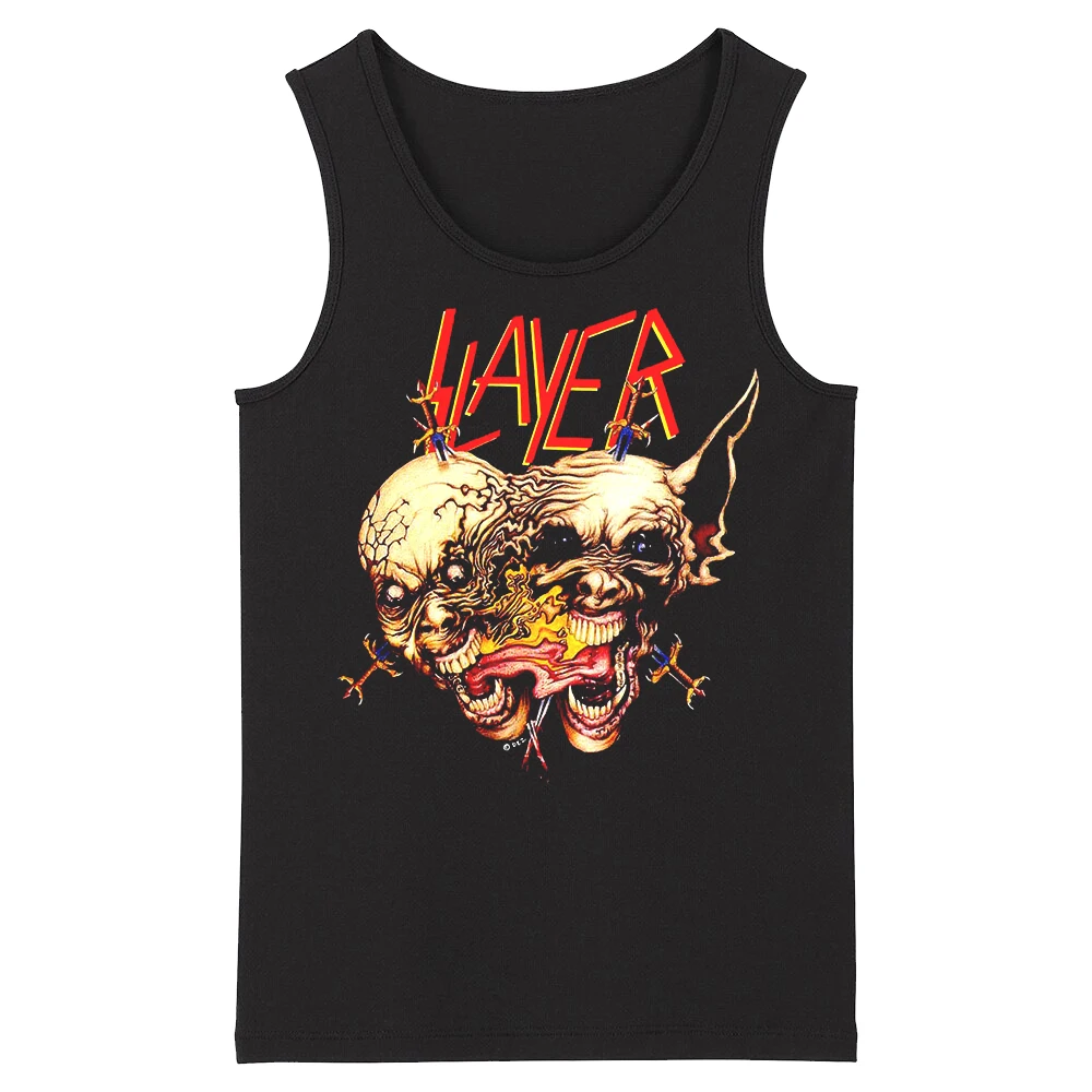 Todhoof Slayer THRASH тяжелый металл HardMetal Deathcore мужской топ топы на бретелях Азиатский размер