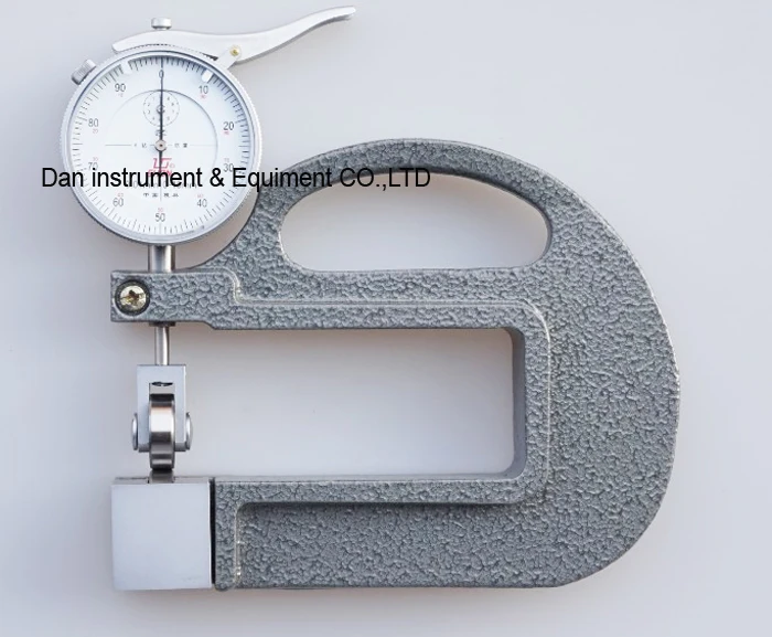 Циферблат непрерывного толщиномер для бумаги пленки кожи (Разрешение 0 01 мм