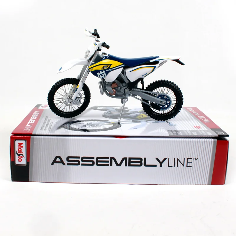 Maisto 1:12 Husqvarna FE 501 сборные наборы для мотоциклов и велосипедов своими руками в