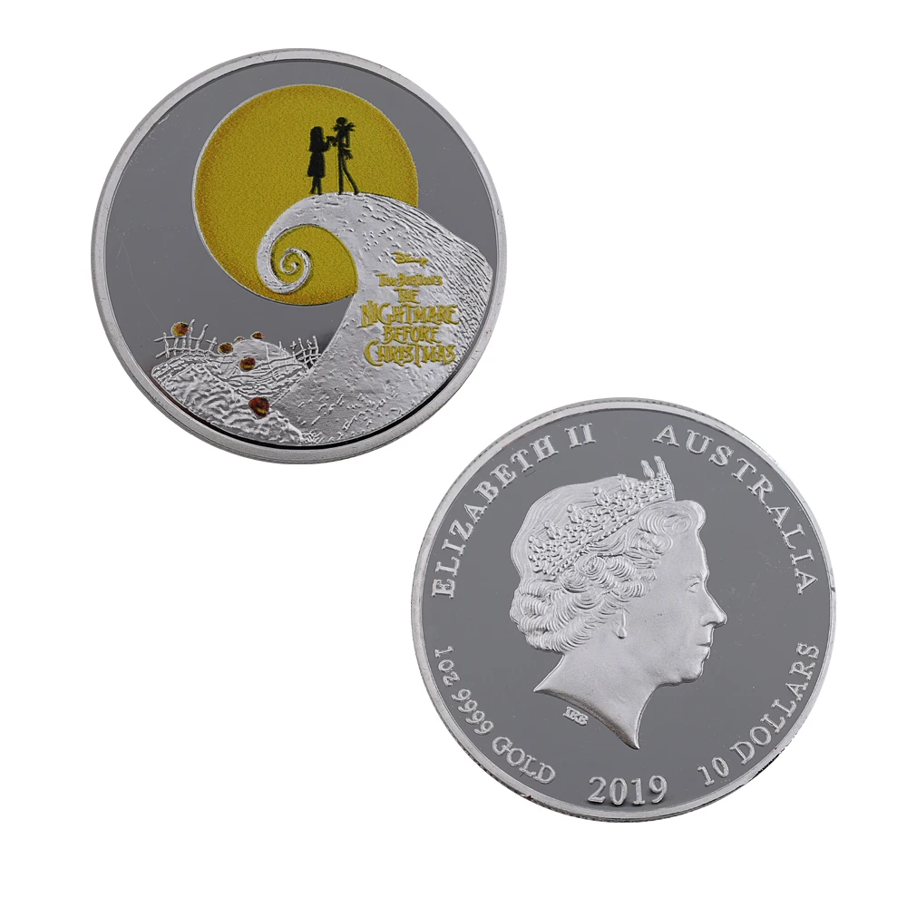 

Girl Friend 999.9 Silver Coin Lovely Metal Coin Art Ornament Valentine Souvenir Challenge Coin Coins Collectibles