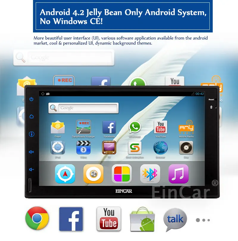 GPS музыке стерео 1080 P автомагнитолы Авто Android 5.1 автомобиль Радио Bluetooth Wi Fi OBD2 PC 4 core 2