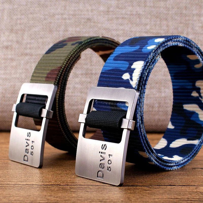 BBN 2018 new Camouflage printing Hip-hop graffiti Korean version of the trend Casual belts Male and female couple Canvas belt | Аксессуары