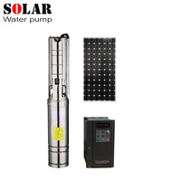 stainless steel impeller brushless motor solar irrigation pump mppt controller solar water pump 7t 40m solar water pump set
