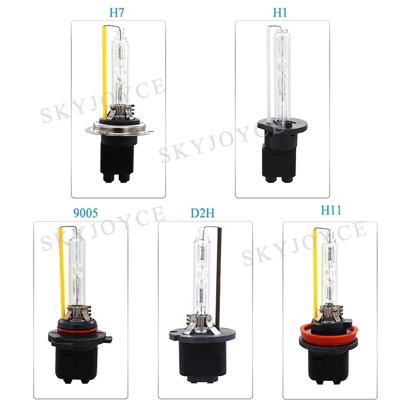 SKYJOYCE 35 Вт Yeaky Cnlight HeartRay HID лампы 4300K 4500K 5500K 6500K 6000K H1 H11 H3 HB3 HB4 D2H H7 для автомобильных фар