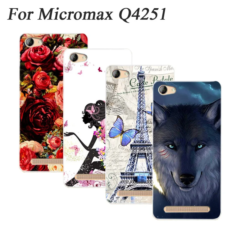 Мягкий ТПУ чехол для телефона micromax D320 A104 A94 A290 мягкий Q414 Q4251 чехол|Бамперы| |