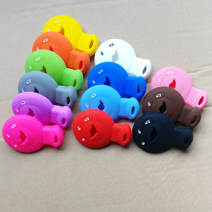 13 color Silicone car Key Case Cover For Bmw Mini Cooper key card original cover silicone Car-style Accessories | Автомобили и