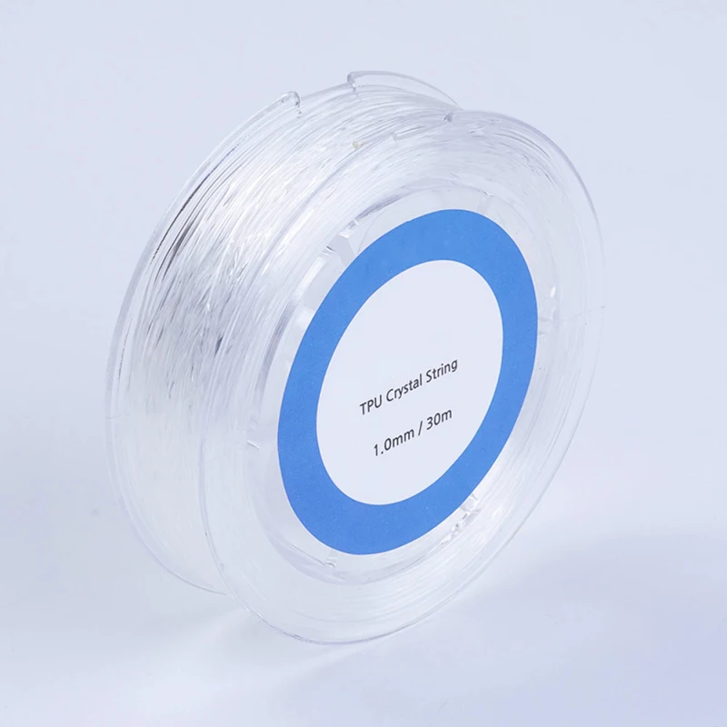 1 рулон белый эластичный шнур для бисероплетения со стразами волоконный веревка 0