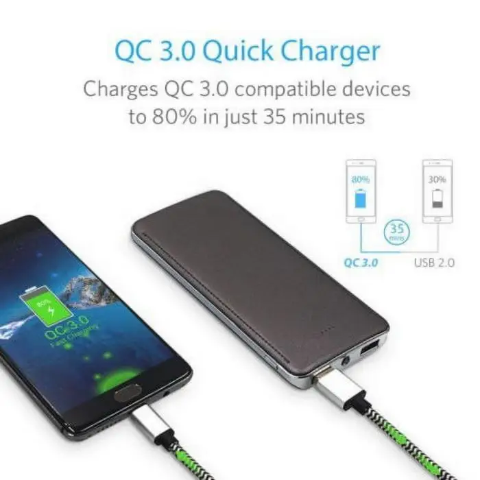 10000mAh Портативный внешний аккумулятор с двумя USB светодиодный фонарик Внешний