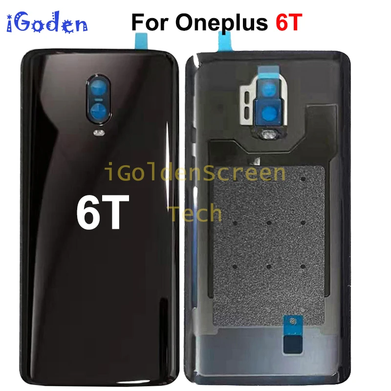Задняя крышка батарейного отсека для Oneplus 6 задняя корпуса телефона One Plus запасные