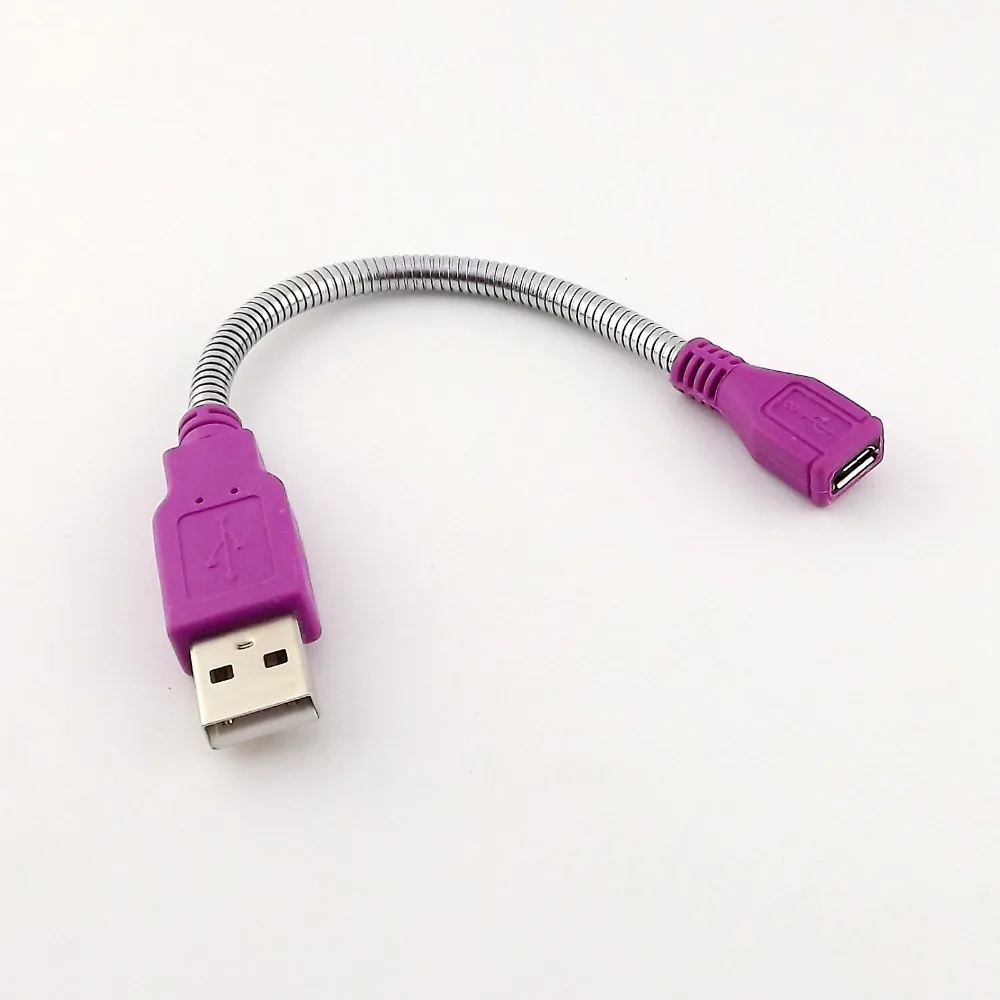 10 шт. Премиум USB 2 0 Тип A штекер к Micro 5 Pin гнездовой разъем адаптер гибкий