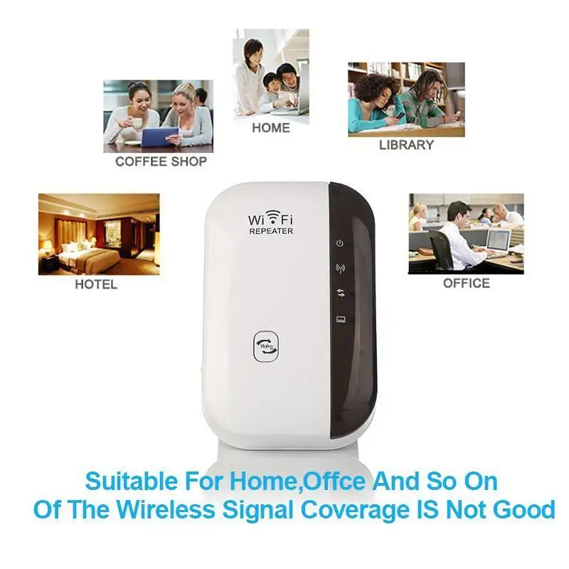 Wifi Wps шифрование беспроводной WiFi ретранслятор усилитель сигнала 802.11N/B/G Wi-Fi