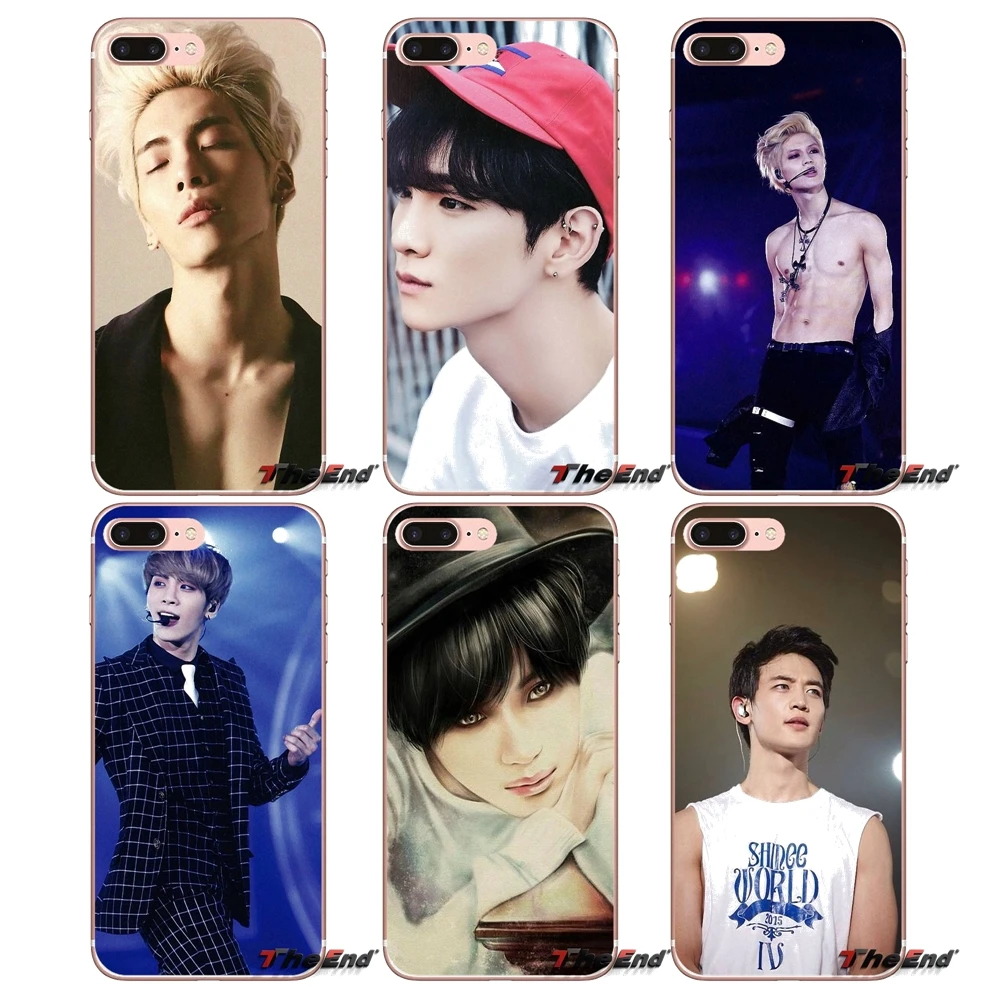 Прозрачный чехол из ТПУ Для Xiaomi Mi6 Mi 6 A1 Max Mix 2 5X 6X Redmi Note 5 5A 4X 4A A4 4 3 Plus Pro Jonghyun Key shinee kpop