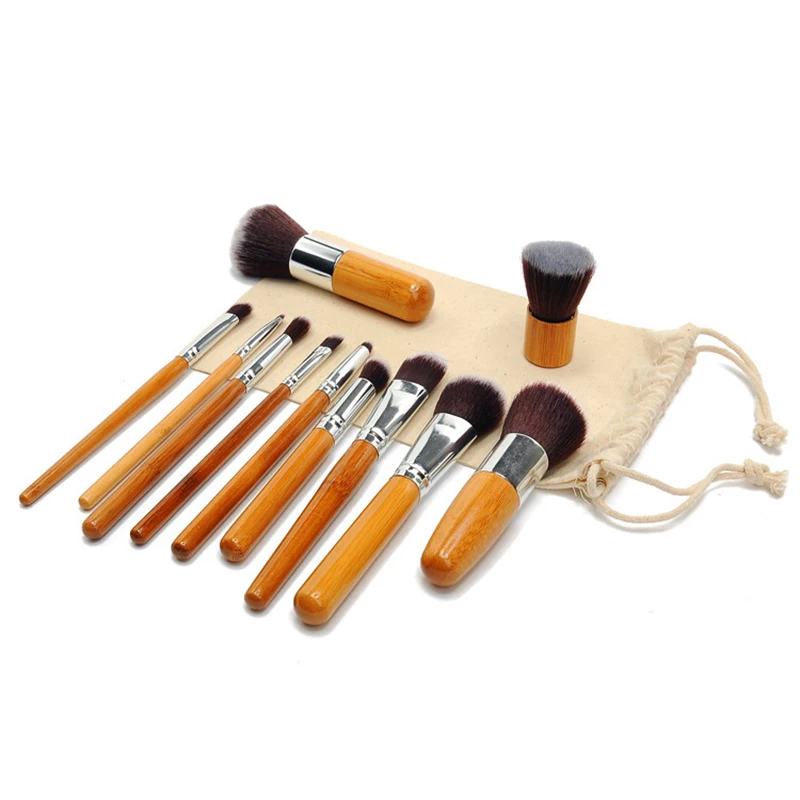 11 шт. набор кистей для макияжа путешествий|set of brushes|brand makeup brush setmakeup set |
