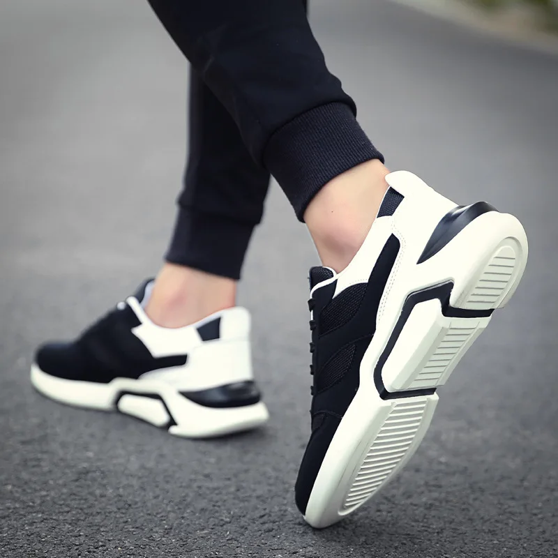 Shoes Men New Fashion Sneakers Man Trainers Breathable Mens Casual 2019 Spring Lace Up Flats Footwear | Обувь