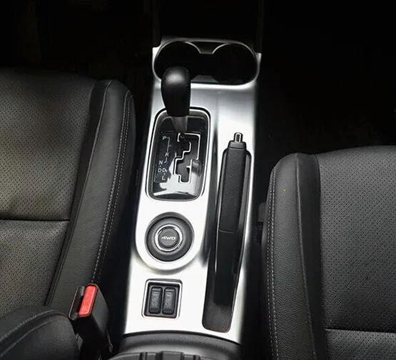 Аксессуары подходят для MITSUBISHI OUTLANDER 2016 хромированная панель переключения