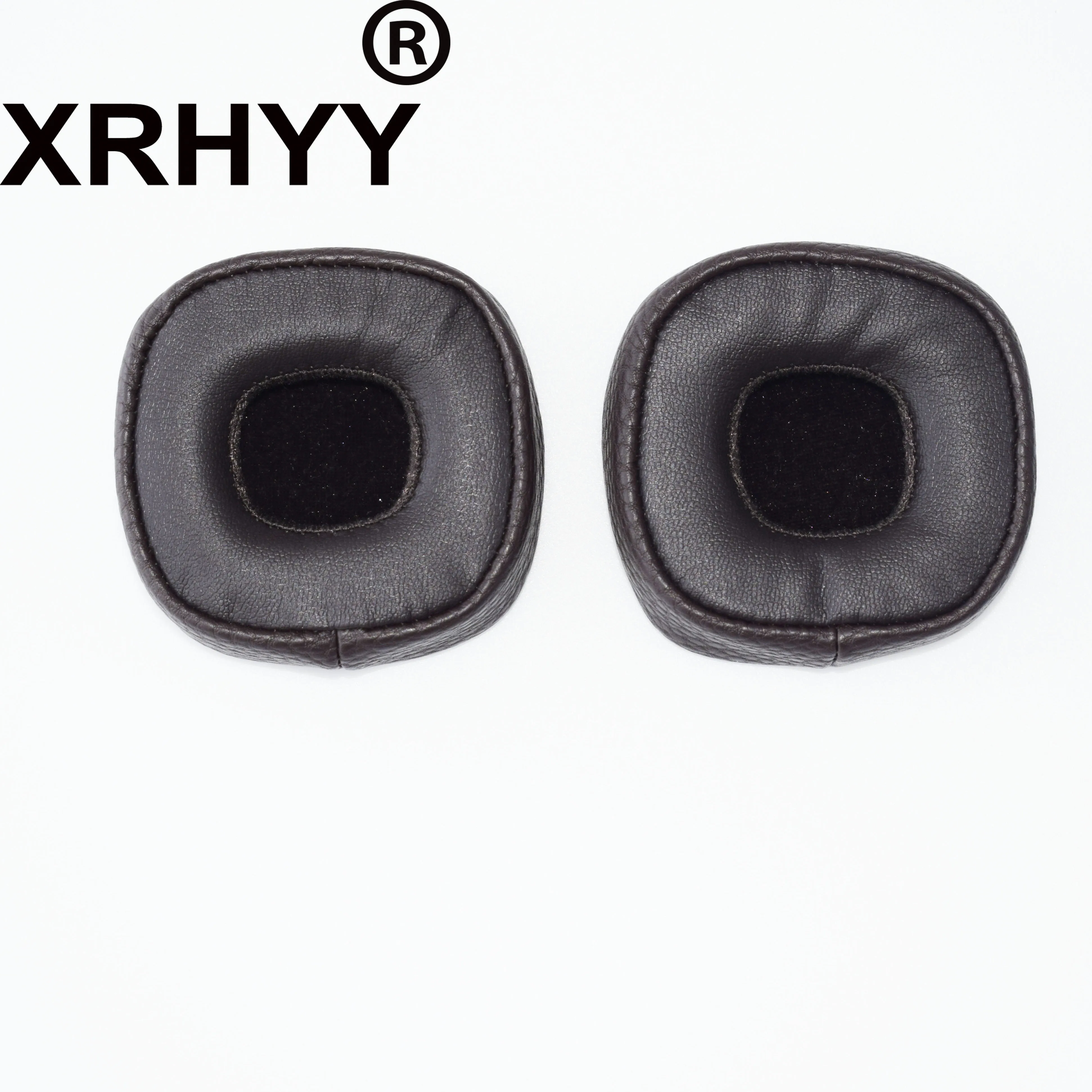 XRHYY набор из 2 коричневых сменных амбушюр из искусственной кожи накладные амбушюры наушников чашечки подушечки для наушников Marshall Major 3