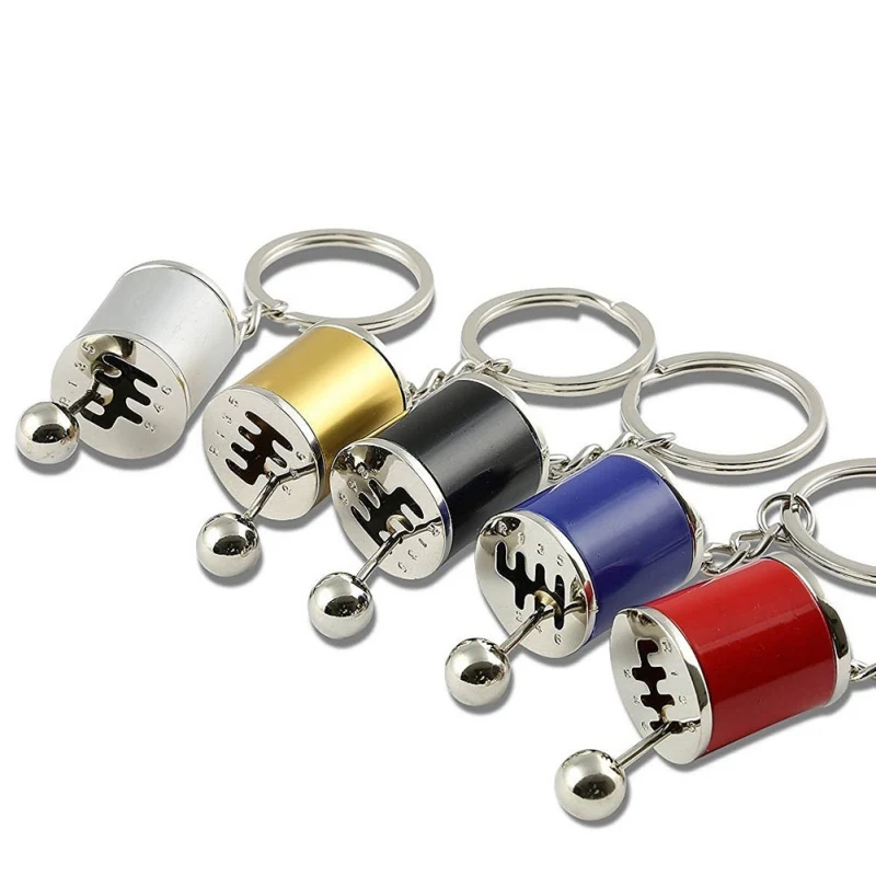 Car Six Speed Removable Transmission Gear Shift Knob Gearbox Keychain KeyringNew New | Автомобили и мотоциклы