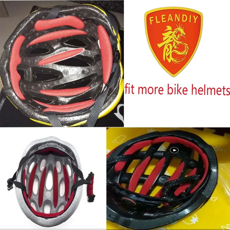 

Universal cycling helmet pads Sealed sponge Bicycle helmet of inner pads High quality protection Helmet padding bike helmet pads