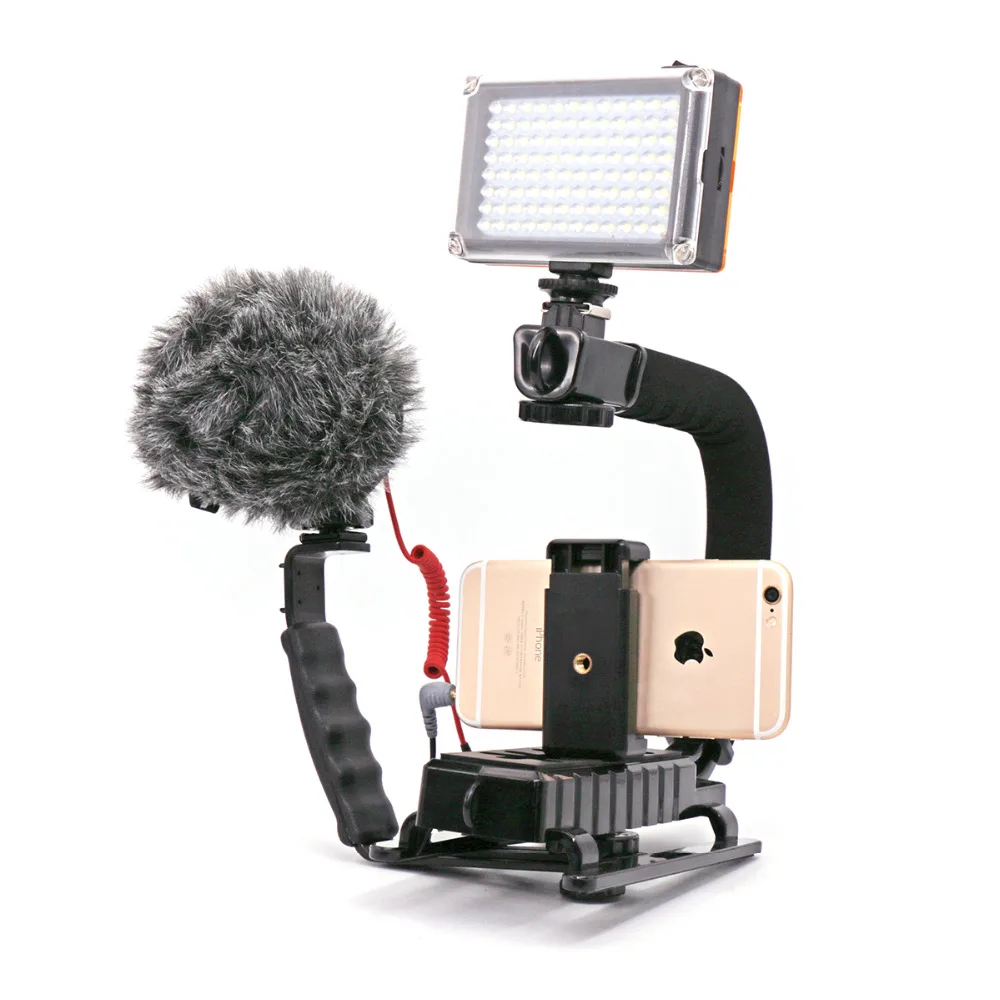 Ulanzi U Grip комплект Vlogging экшн видео рукоятка для устойчивости зажимное кольцо Apple
