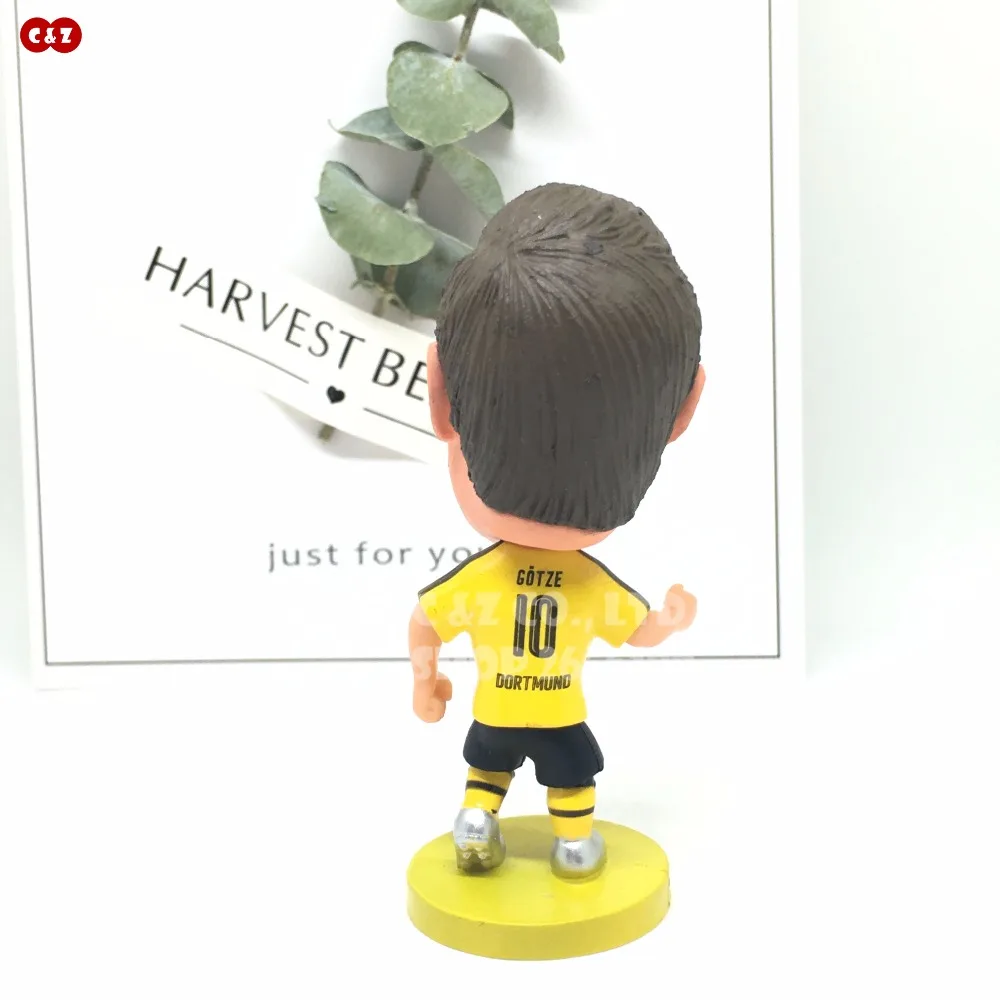 Soccerwe фигурки кукол Футбольные Звезды GOTZE 16 17 BVB подвижные соединения Смола Модель