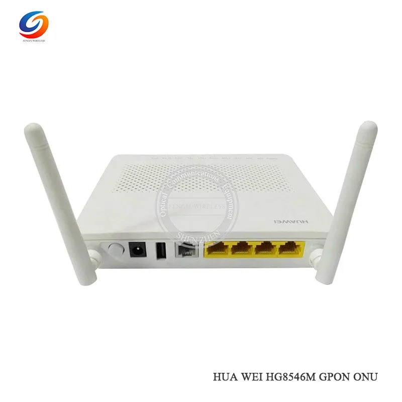 50 шт. оптовая продажа Оригинальный Huawei Second HG8546M Gpon WiFi Ont onu 1GE + 3FE 1USB модем с