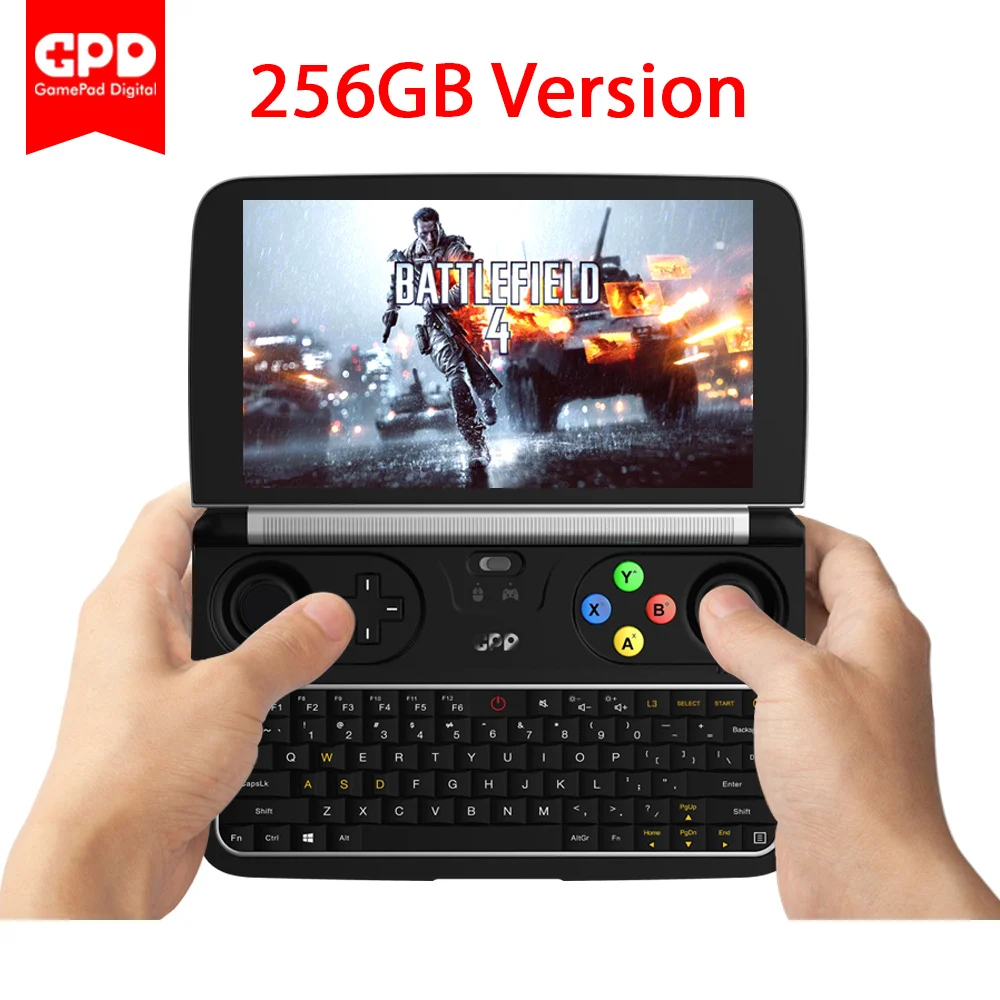 GPD Win 2 WIN2 Intel Core телефон четырёхъядерный экран 6 0 дюйма Windows 10 8 ГБ ОЗУ 256 Гб