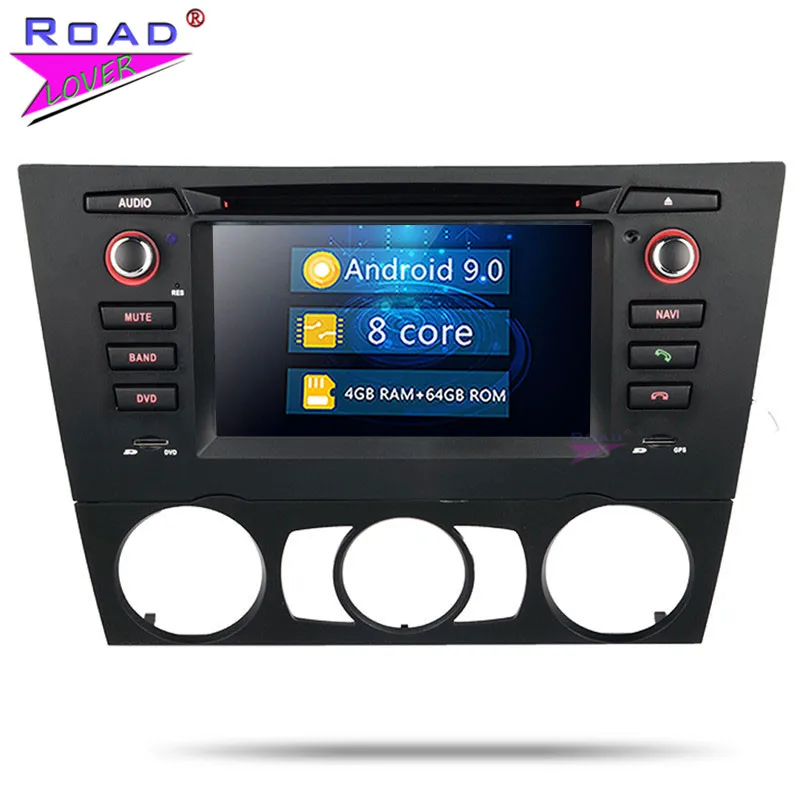Roadlover Android 9 0 автомобильный DVD плеер аудио для BMW E90 E91 E92 E93 руководство 2005-Стерео GPS