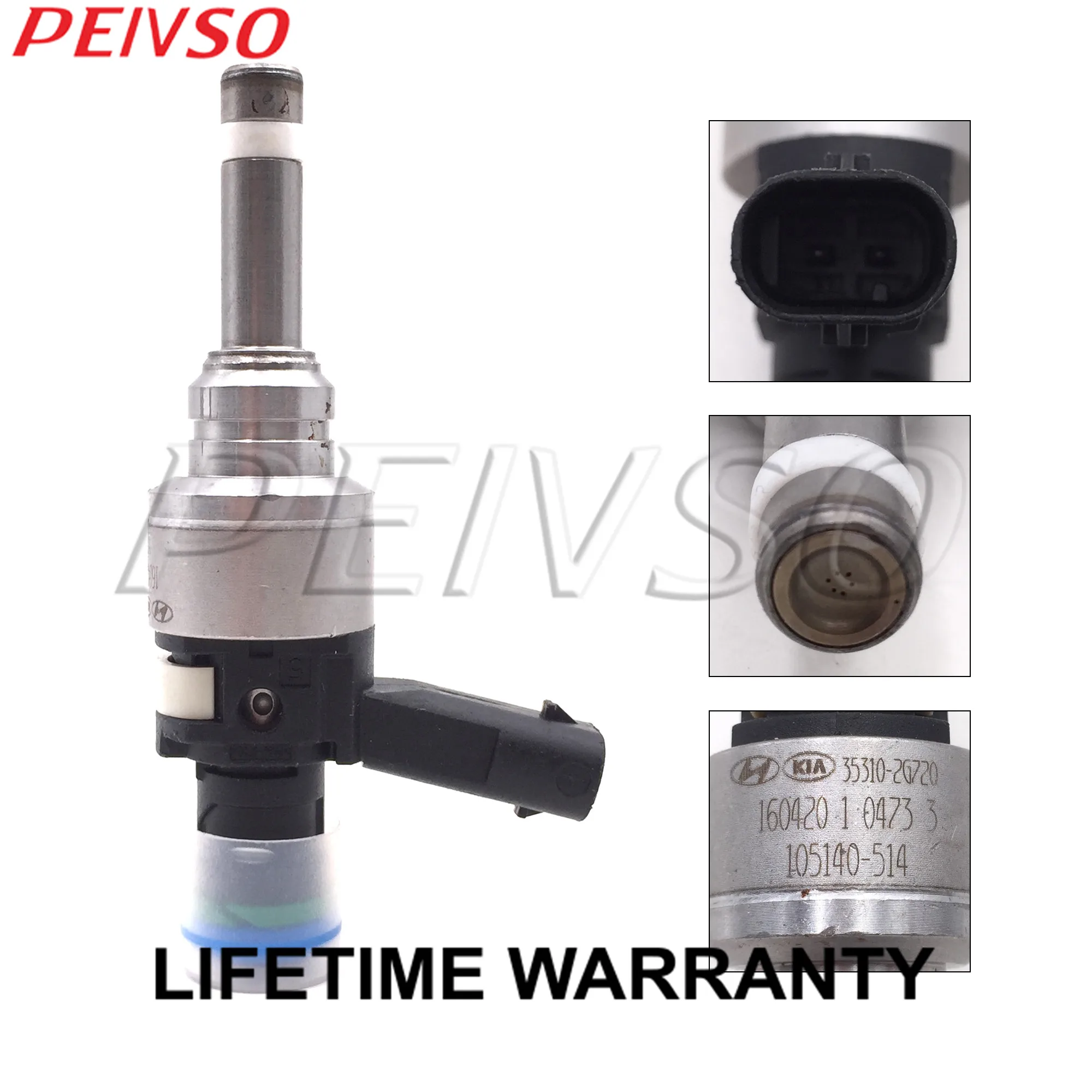 PEIVSO 35310-2G720 FJ1181 GDI топливный инжектор для HYUNDAI и KIA SANTA FE/SONATA/OPTIMA/SPORTAGE 2.0L L4 с турбонаддувом 2.4L L4