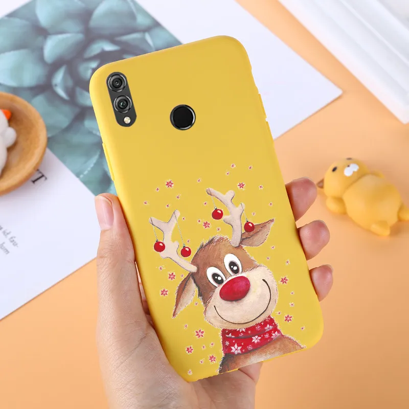 43 Чехол для Huawei Honor 8X, полная защита, мягкий силиконовый матовый чехол для Honor 8X Max Honor8X 8A 8C 8 S, чехол для телефона с забавным рисунком - Цвет: 43