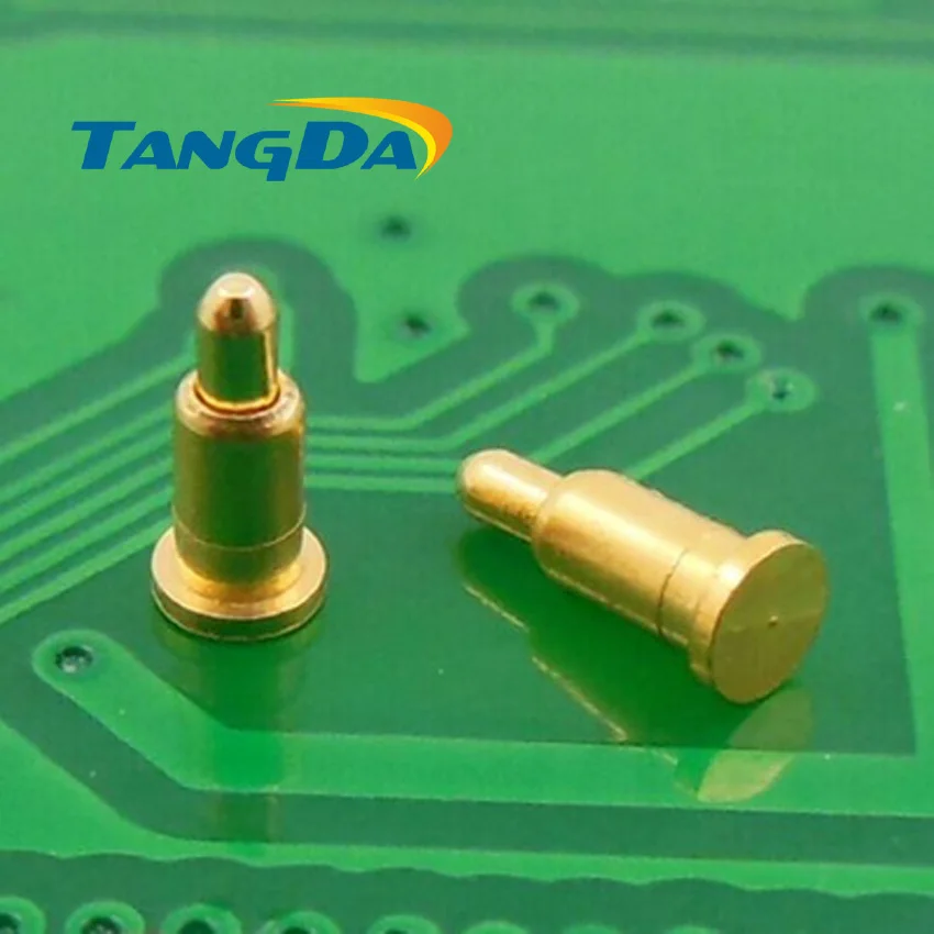 

Tangda DHL/EMS D2*5mm 1000PCS pogo pin connector Mobiles Battery spring 1P Thimble Surface Mount SMD gold plate 1u" 1.2A
