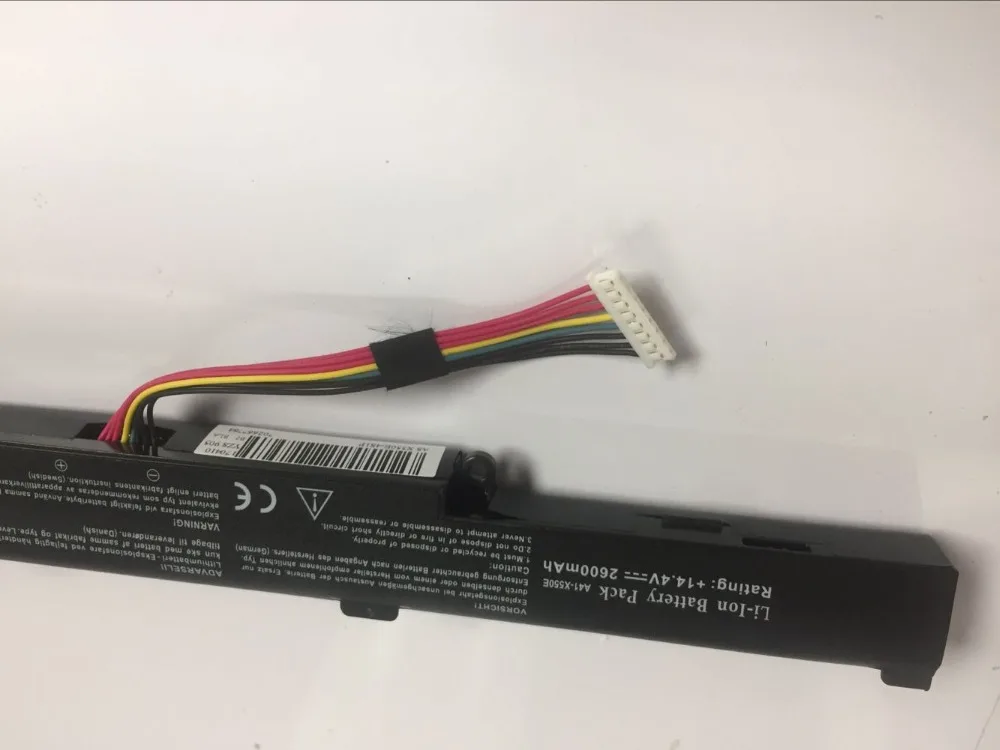 Новый A41 X550E батареи для ноутбука ASUS X450 X450E X450J X450JF X751L A450J A450JF A450E F450E CELLS|battery a41-x550|new
