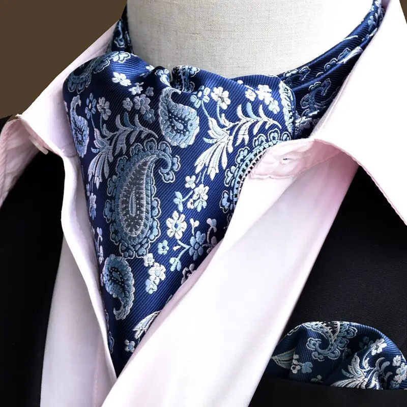Карманный галстук SHENNAIWEI Jacquard Ascot квадратный шейный платок жаккардовые галстуки