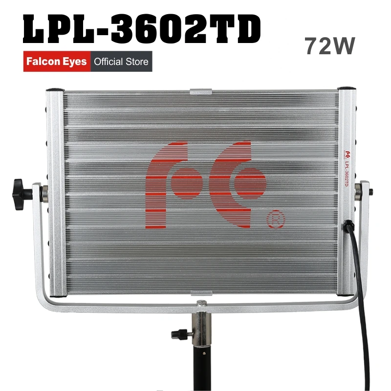 

FalconEyes Дайвинг видео свет 72 Вт мягкий дневной свет панели затемнения 360 шт LED Студия фото видео интервью освещение LPL-3602TD