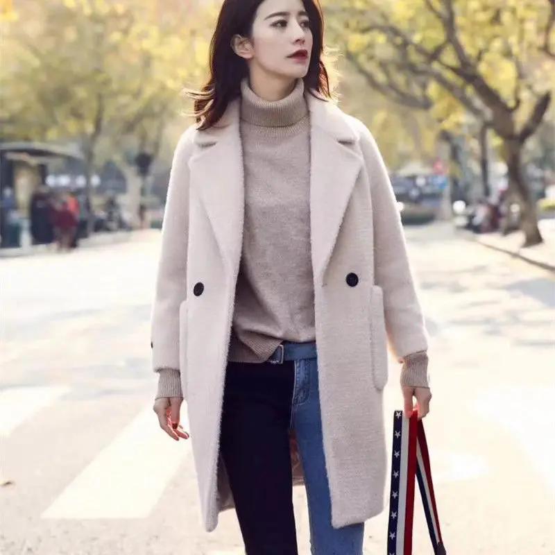 2019 женские шубы из искусственного меха женская Норковая Меховая куртка